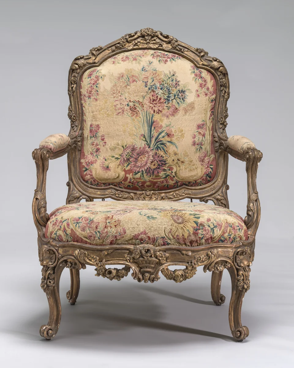 Armchair by Louis Tessier, decorative art, 1830-1850