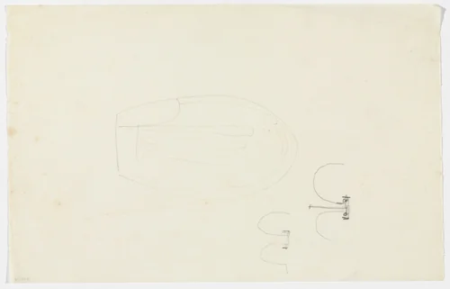 Furniture Joining System Detail (Plan sketches) by Ludwig Mies van der Rohe, mies van der rohe archive, 1926