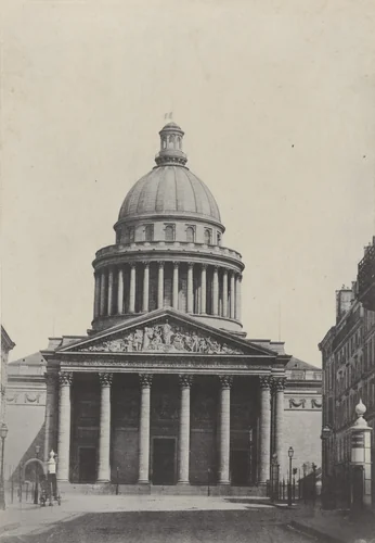 The Pantheon, Paris by Charles Marville, photograph, 1853
