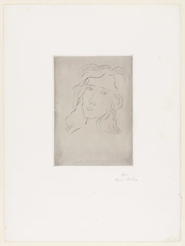 Marguerite by Henri Matisse, print, 1919