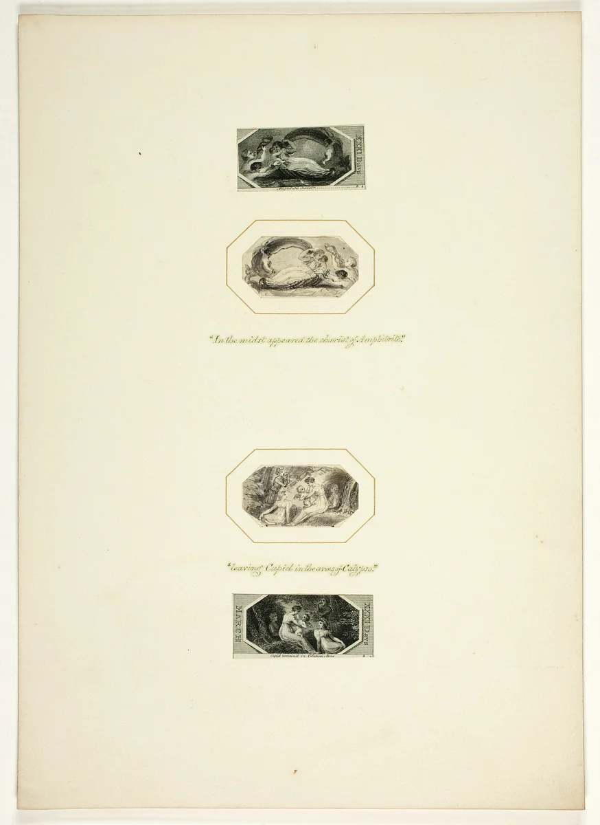 Plate from Telemachus by Thomas Stothard, print, 1793-1803