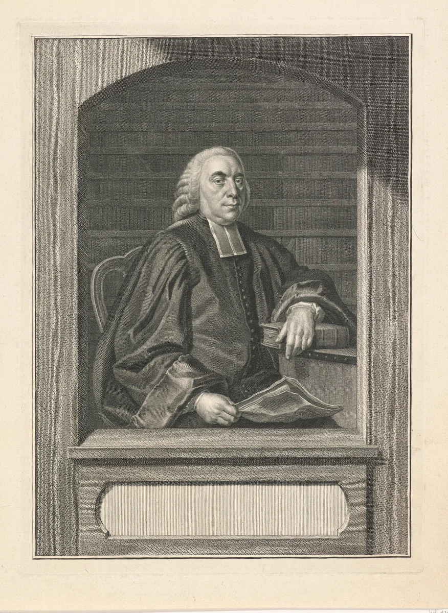 Portret van Jean Scipion Vernède by Jacob Houbraken, print, 1766-1768