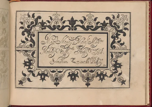 Ghirlanda: Di sei vaghi fiori scielti da piu famosi Giardini d'Italia, page 40 (recto) by Pietro Paulo Tozzi, book, 1604