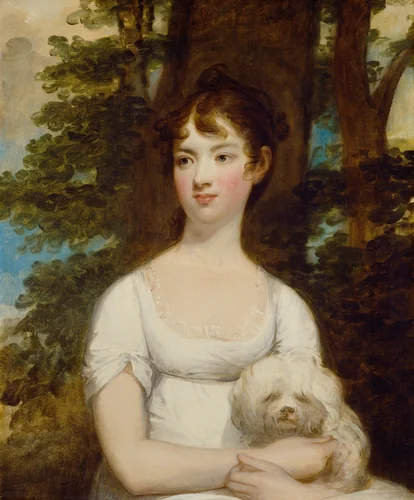 Mary Barry by Gilbert Stuart, painting, 1803-1805