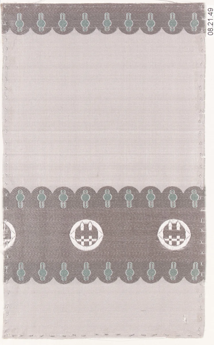 Textile sample by Unknown Designer, textile, 1900