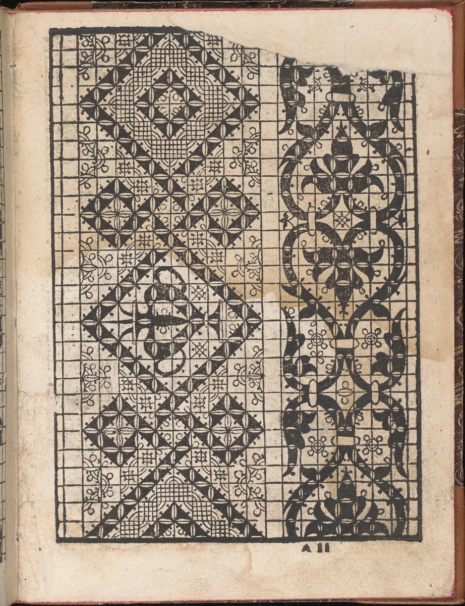 Spechio di pensieri delle belle et Virtudiose donne, page 3 (recto) by Matteo Pagano, book, 1546