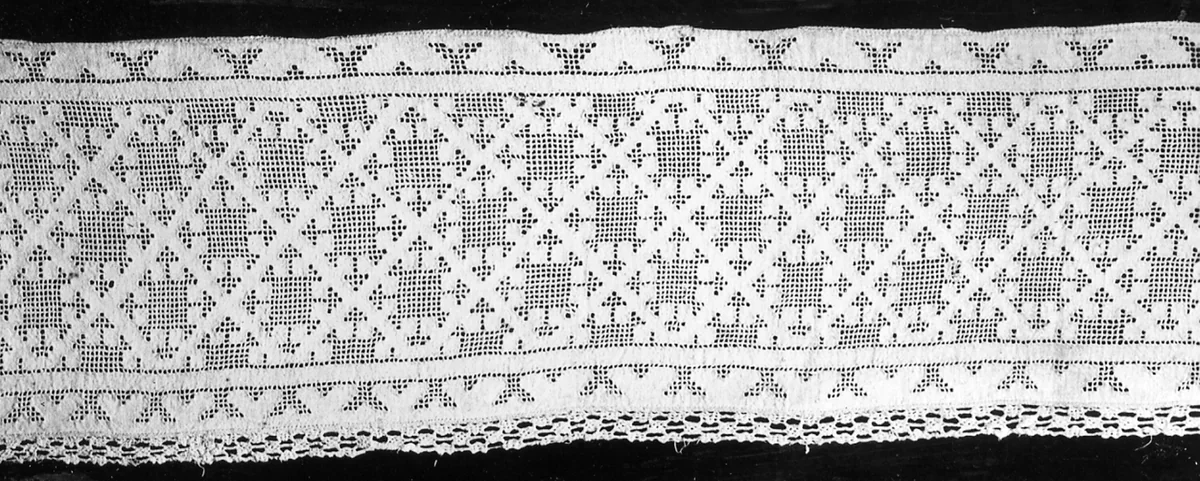 Border by Italy, textile, 1701-1800