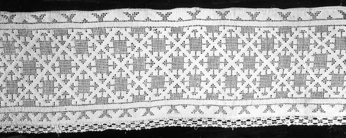 Border by Italy, textile, 1701-1800