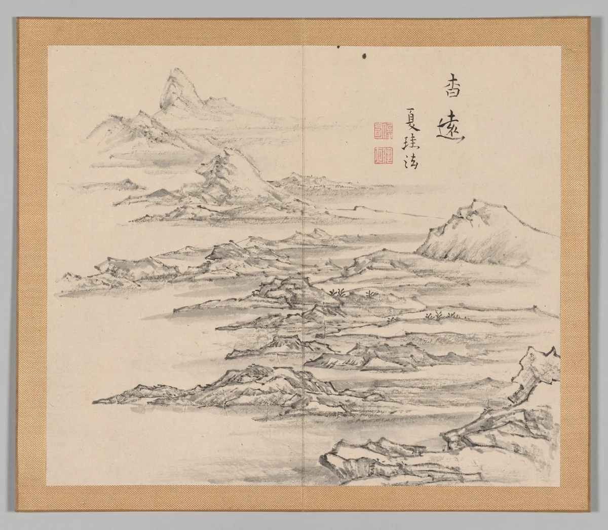 Reverberations of Taiga, Volume 2 (leaf 5) by Aoki Shukuya, other, 1730-1799