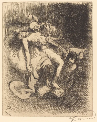 Possession (La possession) by Albert Besnard, print, 1900