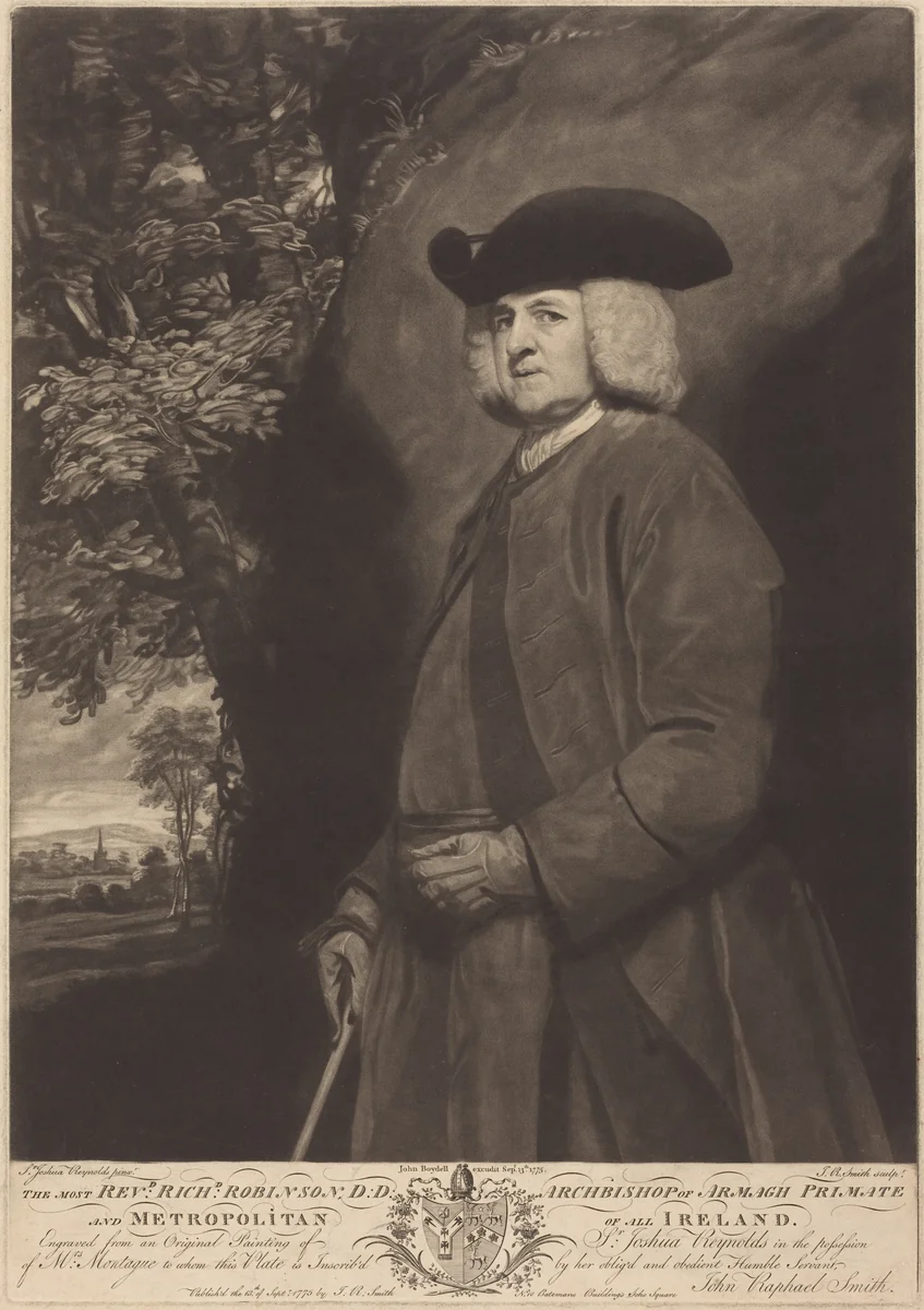 Richard Robinson by John Raphael Smith, print, 1775