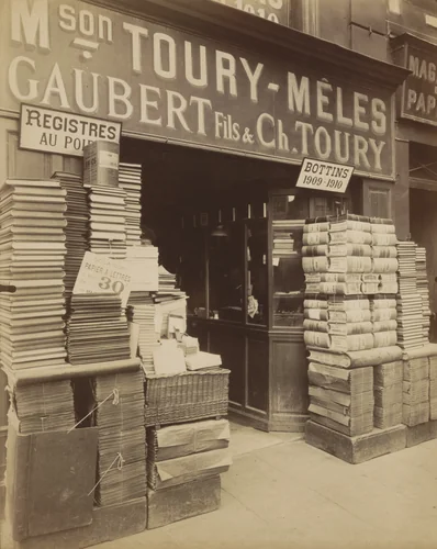 Boutique. 3 Rue Du Jour by Eugène Atget, photograph, 1911