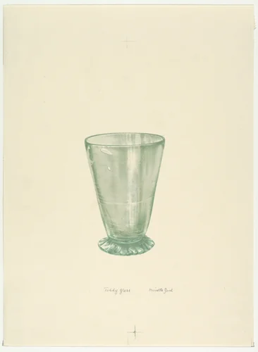 Toddy Glass by Minnetta Good, print, 1935-1943