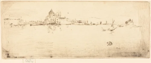 Little Salute by James McNeill Whistler, print, 1879-1880