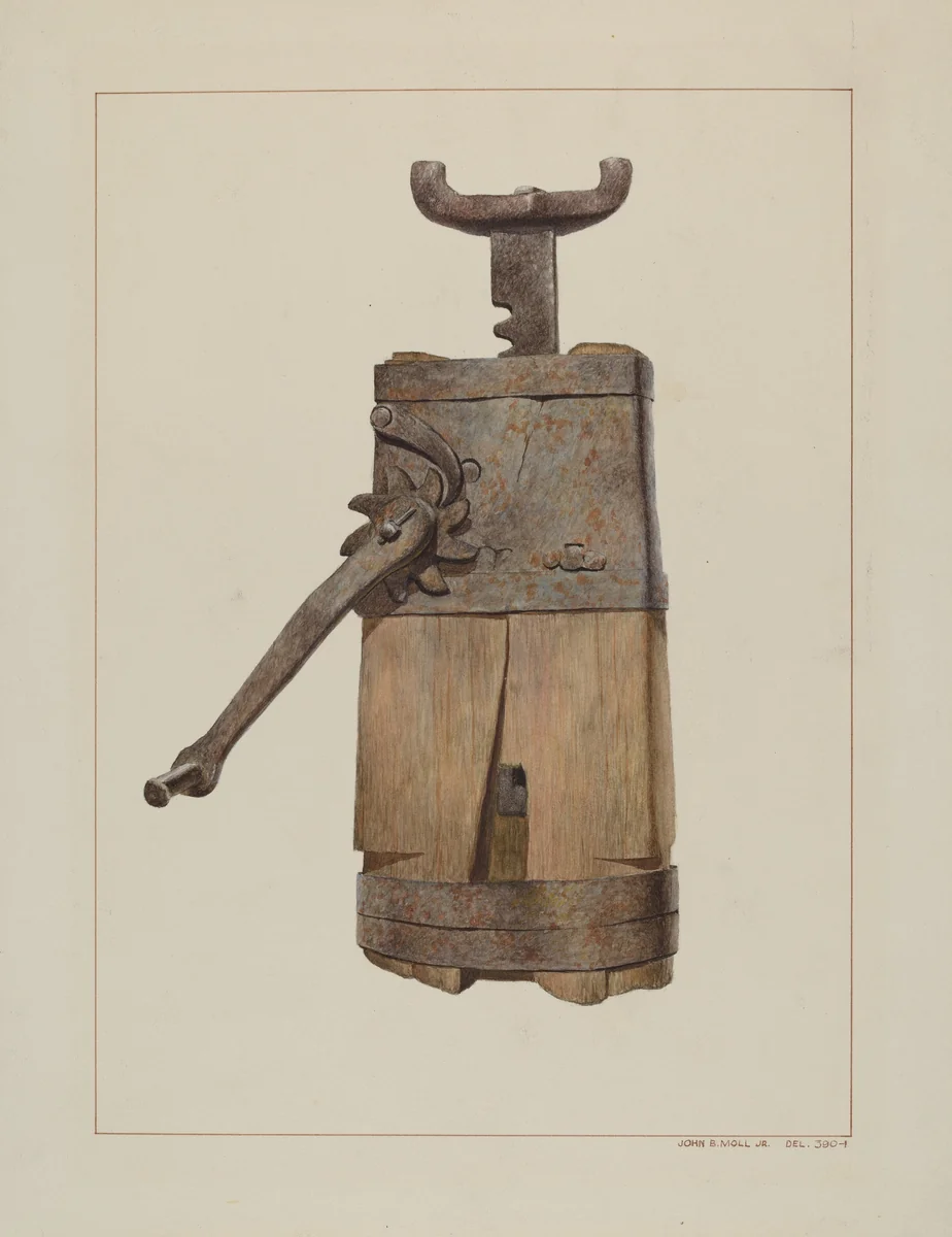 Wagon Jack by John B. Moll, index of american design, 1938