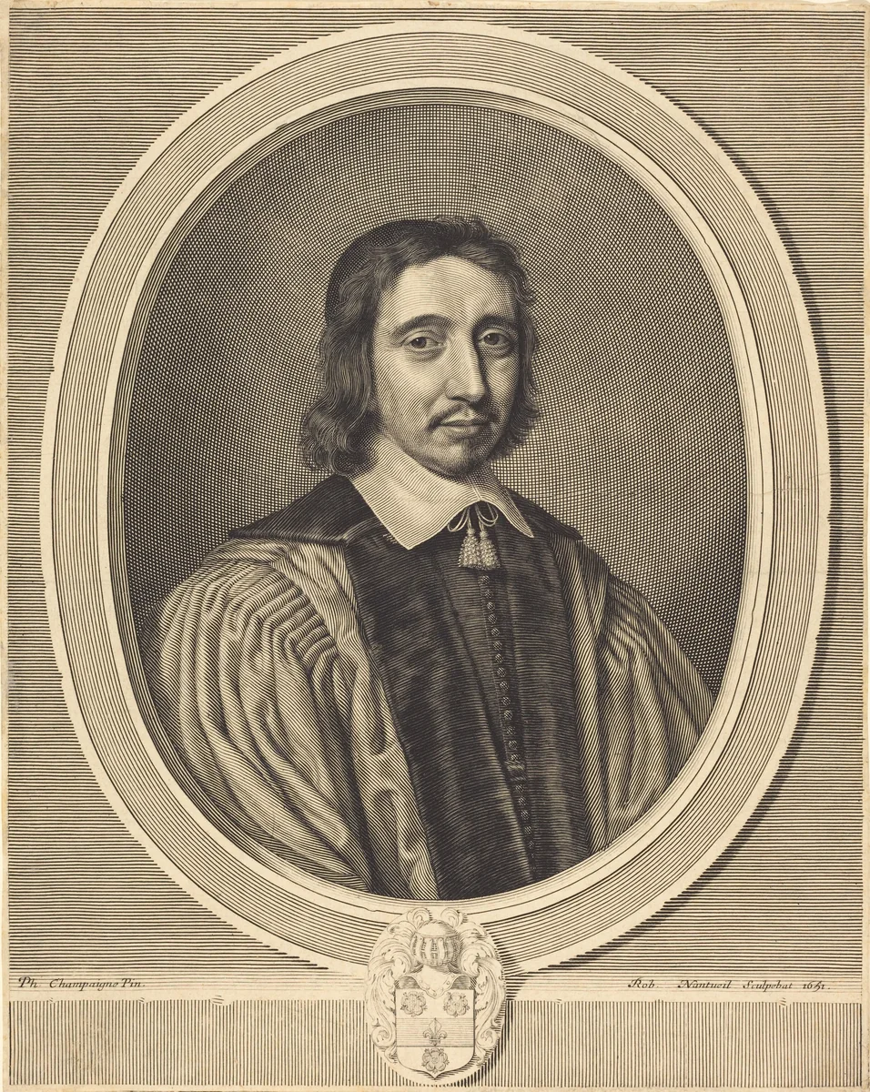 Charles Benoise by Robert Nanteuil
Philippe de Champaigne, print, 1651