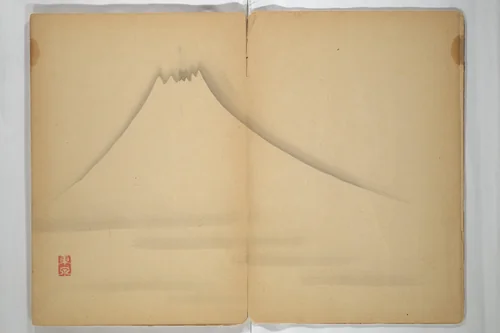 Untitled Album of Seventeen Sketches of Birds, Fowers and Landscapes by Shōfusai Tōsen (東泉), book, 1825-1875