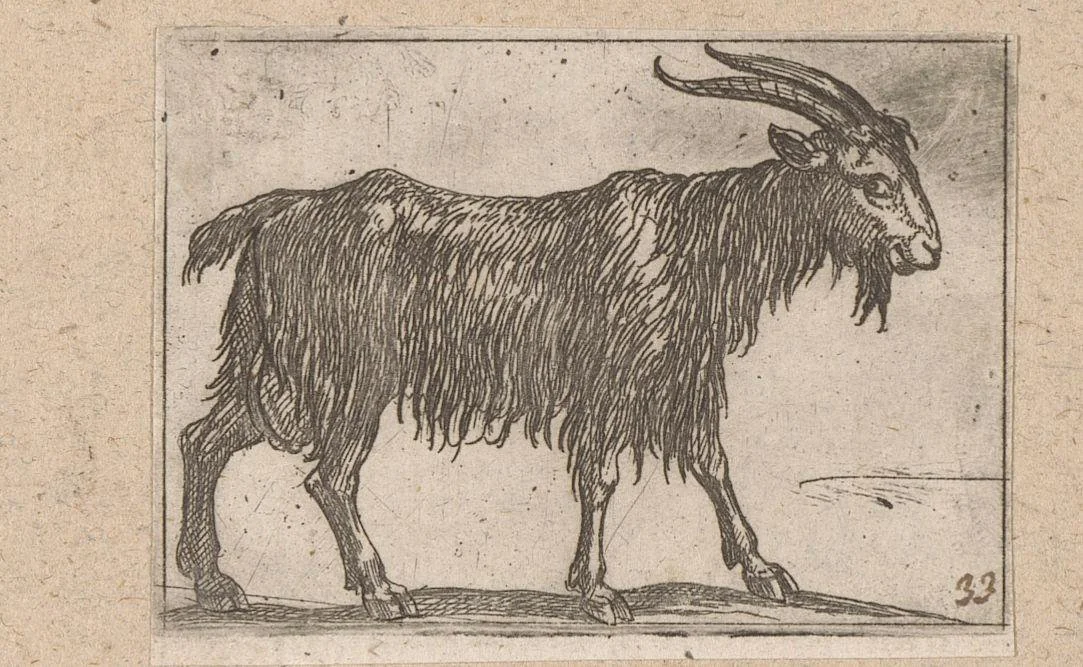Staande geit by Antonio Tempesta, print, 1565-1630