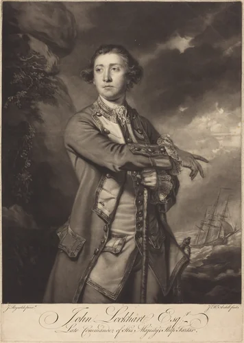 James Lockhart by James McArdell, print, 1729-1765