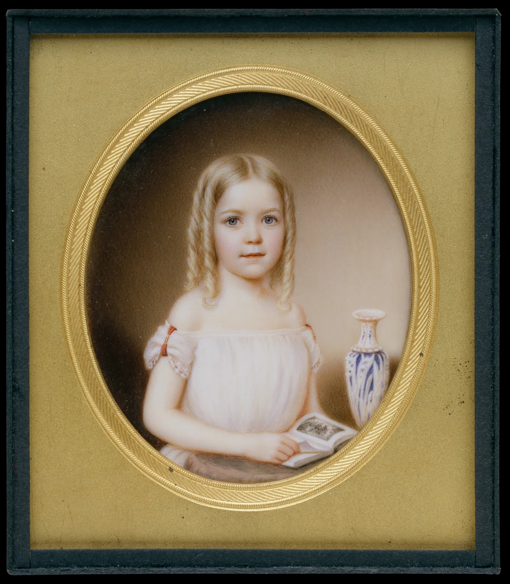 Kate Roselie Dodge by John Wood Dodge, artwork, 1854