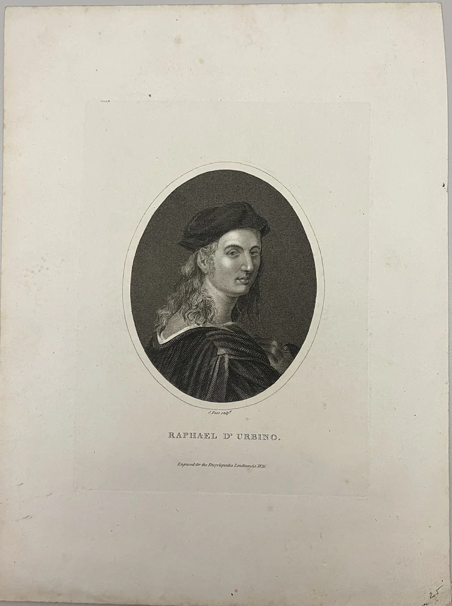Raphael d'Urbino by Artist Unknown, other, 1826