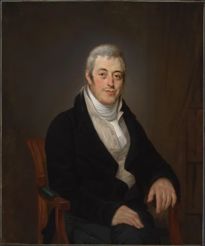 Portrait of Jonas Daniel Meijer (1780-1834) by Louis Moritz, painting, 1810-1830