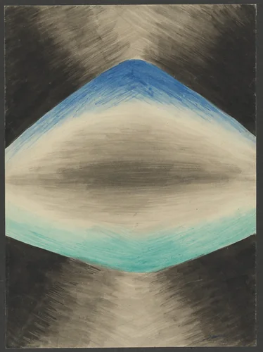 Colored Rhythm: Study for the Film by Léopold Survage, drawing, 1913