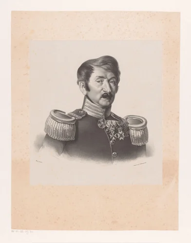 Portret van Reinhold Anthonie Klerck by anonymous, print, 1822-1863