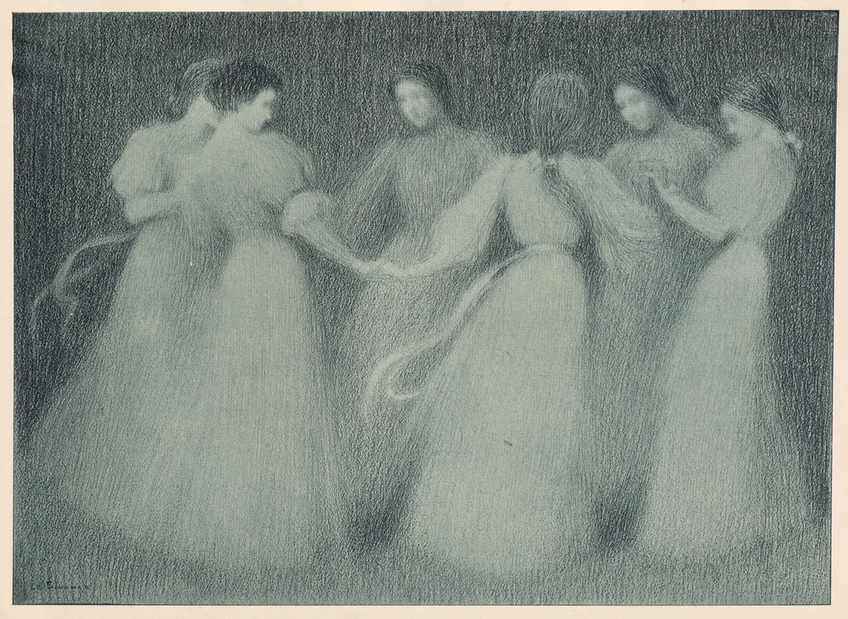 La Ronde by Henri Le Sidaner, book, 1899