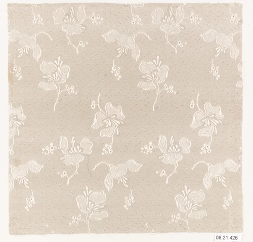 Textile sample by Unknown Designer, textile, 1900