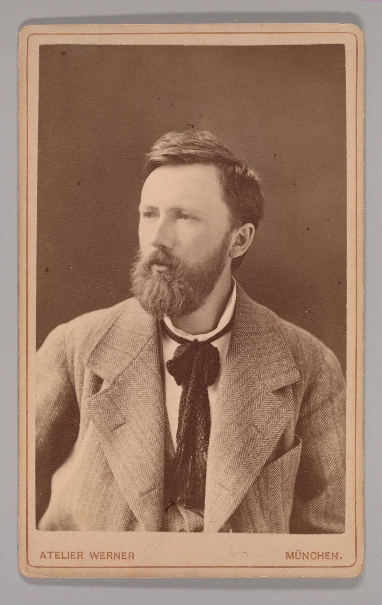 [Ludwig von Löfftz] by Franz Werner, photograph, 1860-1869