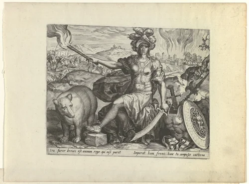 Toorn by Pieter Jalhea Furnius, print, 1550-1625