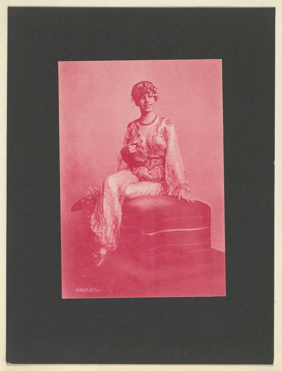 Plate 11, from Little Egypt Actresses series (T2), issued by Monopole Tobacco Works to promote Khedive Egyptian Cigarettes by Monopole Tobacco Works, print, 1902