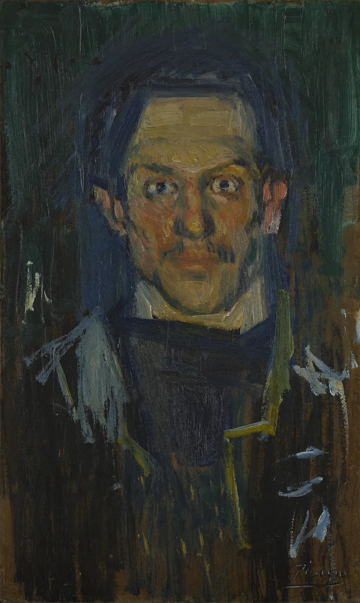 Self Portrait (Yo) by Pablo Picasso, painting, 1901