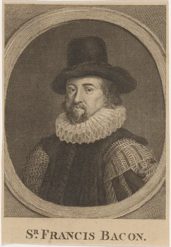Sir Francis Bacon by Unknown 19th Century, print, 1800-1899