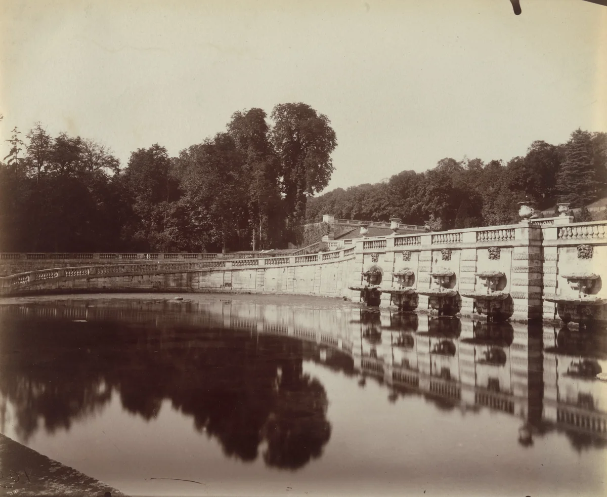 Saint-Cloud by Eugène Atget, photograph, 1921