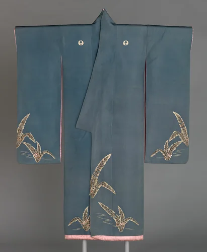 Furisode by Japan, textile, 1880-1900