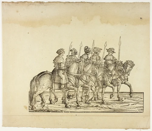 Triumph of Maximilian by Hans Burgkmair, print, 1493-1531
