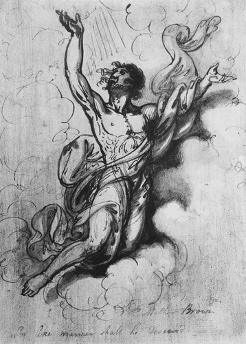 In Like Manner Shall He Descend by Mather Brown, artwork, 1761-1831