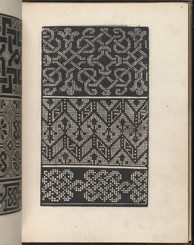 Page from Ein new kunstlich Modelbuch...(Page 11r) by Peter Quentel, book, 1544