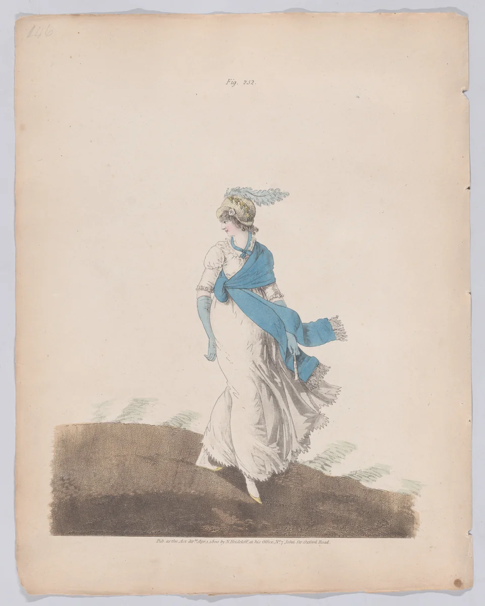 Gallery of Fashion, vol. VII: April 1 1800 - March 1 1801 by Nicolaus Heideloff, book, 1794-1802