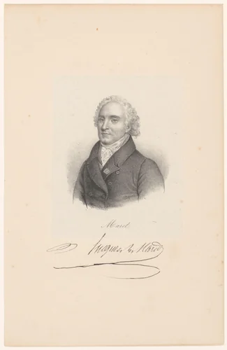 Portret van Hugues-Bernard Maret by anonymous, print, 1818-1842