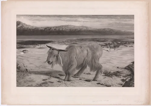 The Scapegoat by Charles Henry Mottram, print, 1861