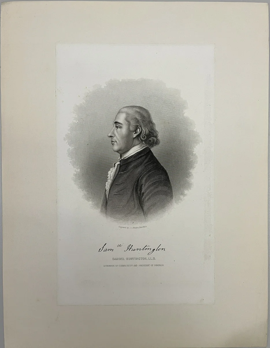 Samuel Huntington by John Chester Buttre, other, 1841-1893
