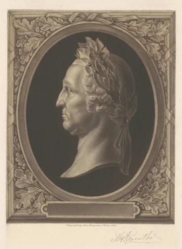 George Washington by Max Rosenthal, print, 1902