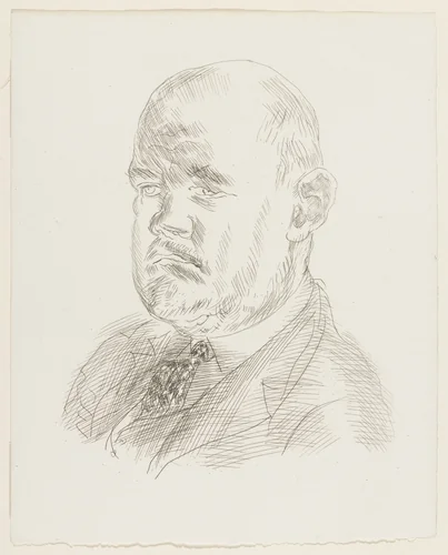 Ambroise Vollard by Raoul Dufy, print, 1930