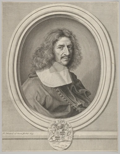 Louis Hesselin by Robert Nanteuil, print, 1658