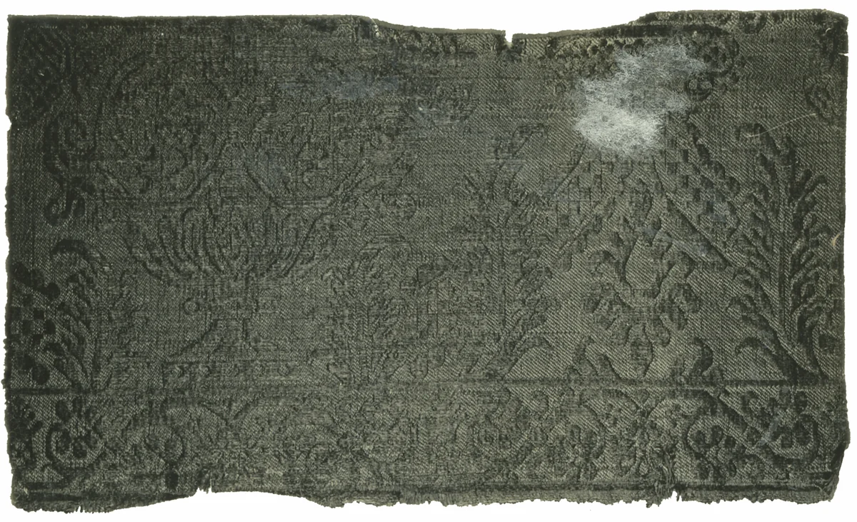 Fragment by Italy, textile, 1501-1600