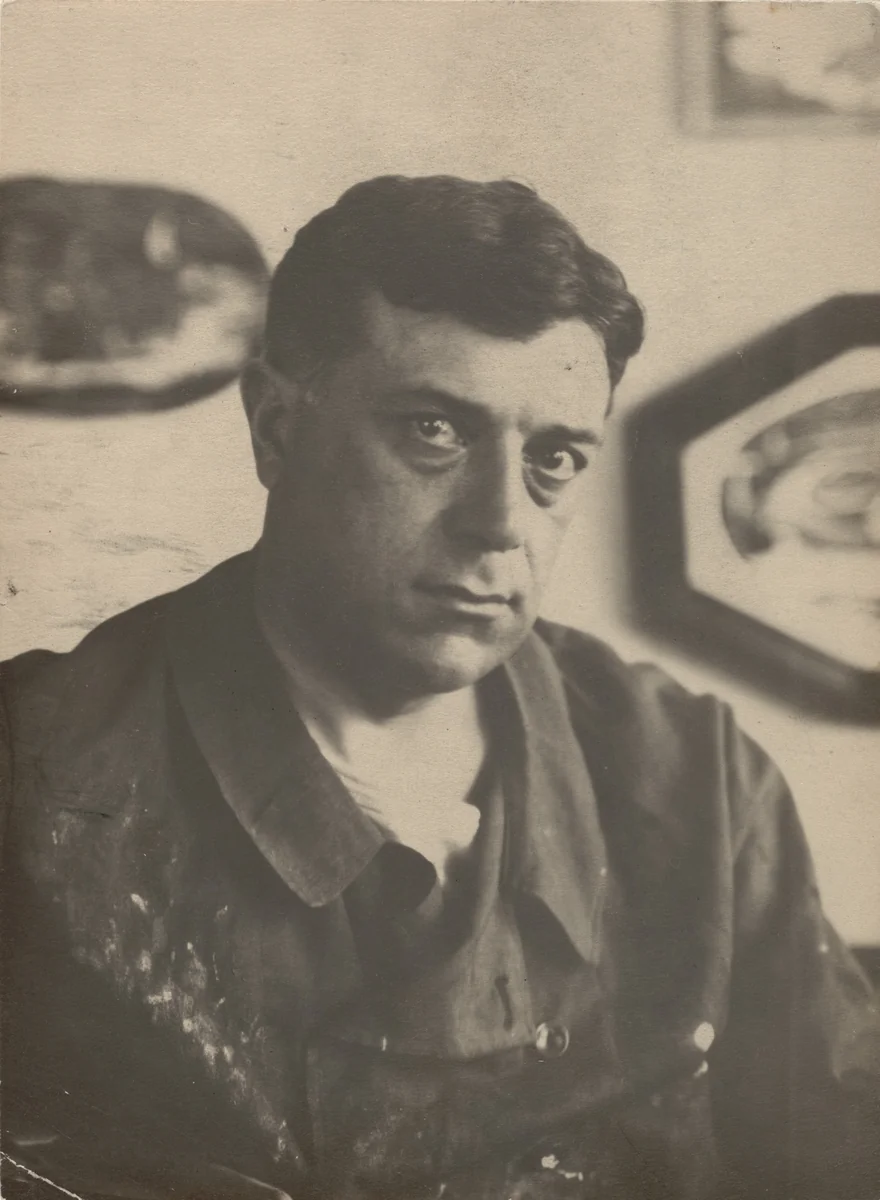 Georges Braque by Man Ray, photograph, 1922