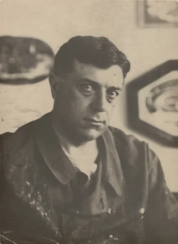 Georges Braque by Man Ray, photograph, 1922